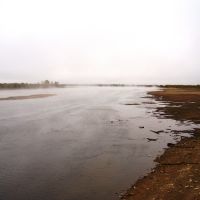 Туман над Северной Двиной/Fog over the Northern Dvina/Migla pār North Daugava, Котлас