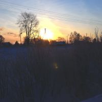 Морозное утро, Котлас