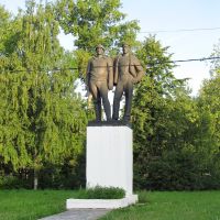 Памятник котлошанам, ушедшим на фронт, Котлас