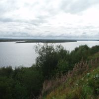 протока Мечка-Полой, Новодвинск