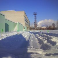 Лыжня на стадионе в Новодвинске, Новодвинск