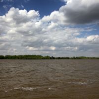 Volga River at Astrakhan, Астрахань