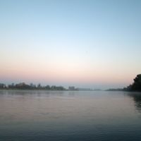 Volga river, Komyzyak, Камызяк