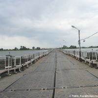 Road Atyrau-Astrakhan ponton bridge, Красный Яр