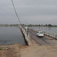 Pontoon Bridge at Krasnyy Yar, Красный Яр