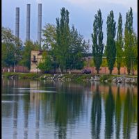 Индустриальный пейзаж (3) Industrial landscape, Белорецк