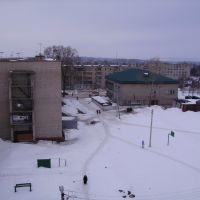 Вид с крыши общежития №4, Бирск