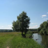 Река Ик, Большеустьикинское