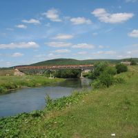 Мост через реку Ик, Большеустьикинское