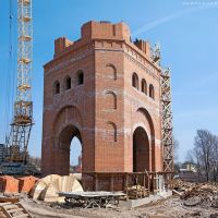 Строительство собора, Брянск