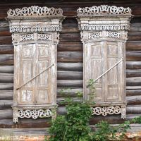 Старые ставни / Оld shutters, Вышков