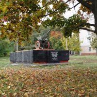 Памятник артиллеристам на старом месте, Клинцы