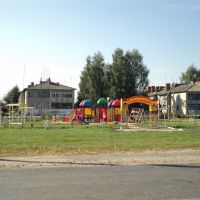 Детская площадка на ул. Шоссейной, Красная Гора
