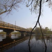Фабричный мост через р. Ипуть. Фото В. Берзина, Сураж