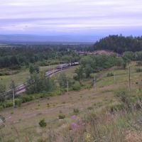 Появление поезда, Кижинга