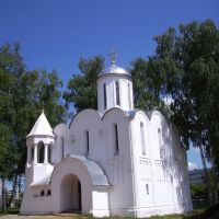 Церковь Рождества Богородицы в Балакирево, архитектор Андрей Анисимов, 2003 год, Балакирево