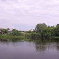 Панорама вербовского пруда, Вербовский