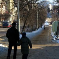 Walking in a snowy Vladimir, Владимир