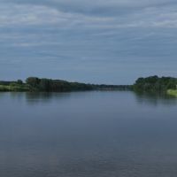 Вид на реку Клязьму. View of the  Klyazma river., Гороховец