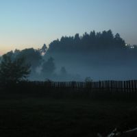Туман над прудом, Карабаново