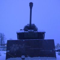 Танк зимой., Ковров