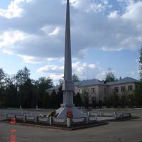 Советская площадь, Памятник Воинам Освободителям 1941-1945, Петушки
