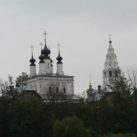 View to Pokrovskiy monastery, Суздаль