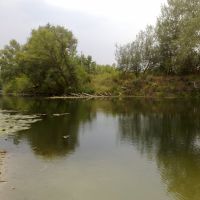 am Fluss Ilovlja, Алущевск