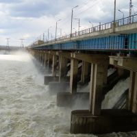 Hydro-electr power plant, Алущевск