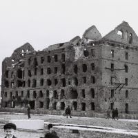 Volgagrad - memory of the 2nd World war-(Old Stalingrad Mill) Photo 1969, Волгоград