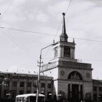 Volgagrad - Railway Station Building - 1969, Волгоград