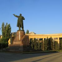 Постамент В.И.Ленин. Фото Виктора Белоусова., Волгоград