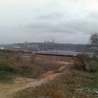 заброшенный стадион, с видом на Камышинку, Камышин