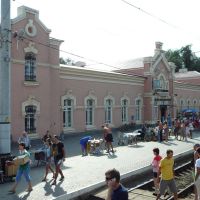 Вокзал в Котельниково/Kotelnikovo railway station, Котельниково