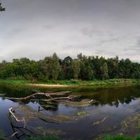 панорама реки, Новониколаевский
