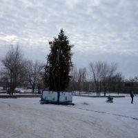 новогодняя Ёлка у ДК "Строитель" 2011, Палласовка