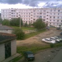 Гайдара дом 12 - Вид с балкона, Бабаево