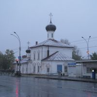 Church in the early autumn morning, Вологда