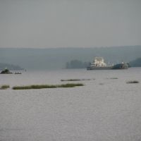 Вытегорское водохранилище / Reservoir near the town of Vytegra, Вытегра