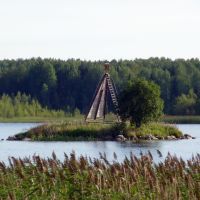 Vytegra. Seamark. Volga-Baltic Canal / Навигационный знак. Волго-Балт, Вытегра