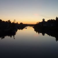 Evening on the River Vytegra / Вечер на реке Вытегра, Вытегра