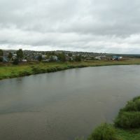 Ug river Kichmengsskiy Gordok / Река Юг Кичменгский Городок, Кичменгский Городок
