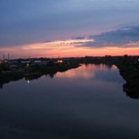 Вид на р.Сухона с моста, Сокол