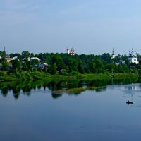 Suhona river, Тотьма