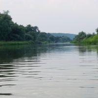 the Vorona river, Борисоглебск