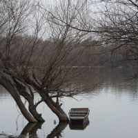 Spring flood on the river Don, Верхний Мамон