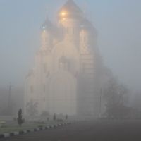 Храм, морозным утром, Лиски