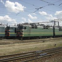 Liski. Electric locomotives VL80 / Лиски. Электровозы ВЛ80, Лиски