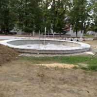 Реконструкция фонтана, Нижнедевицк