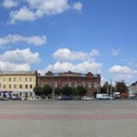 Острогожск. Панорама главной площади., Острогожск